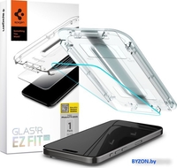 Защитное стекло Spigen Glass TR EZ Fit для iPhone 15 Pro Max AGL06878 - фото