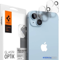 Защитное стекло Spigen Optik TR Lens Protector для iPhone 14/14 Plus AGL05229 (2шт) - фото