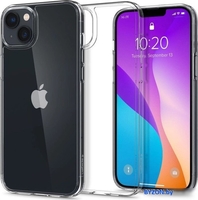 Чехол для телефона Spigen Airskin Hybrid для iPhone 14 ACS05032 (прозрачный) - фото