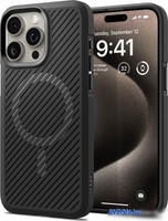 Чехол для телефона Spigen Core Armor (MagFit) для iPhone 15 Pro Max ACS06442 (черный) - фото