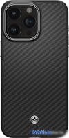 Чехол для телефона Spigen Enzo Aramid для iPhone 15 Pro ACS07045 (черный) - фото