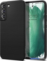 Чехол для телефона Spigen Liquid Air для Galaxy S22 ACS03987 (черный) - фото