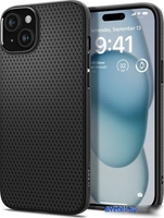 Чехол для телефона Spigen Liquid Air для iPhone 15 ACS06790 (черный) - фото