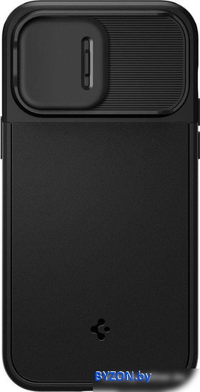 Чехол для телефона Spigen Optik Armor (MagFit) для iPhone 14 Pro ACS04993 (черный) Чехол для телефона Spigen Optik Armor (MagFit) для iPhone 14 Pro ACS04993 (черный)