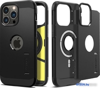 Чехол для телефона Spigen Tough Armor (MagFit) для iPhone 14 Pro ACS04985 (черный) - фото