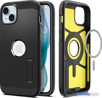 Чехол для телефона Spigen Tough Armor (MagFit) для iPhone 15 ACS06811 (черный) - фото