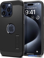 Чехол для телефона Spigen Tough Armor (MagFit) для iPhone 15 Pro Max ACS06594 (черный) - фото2