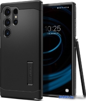Чехол для телефона Spigen Tough Armor для Galaxy S24 Ultra ACS07300 (черный) - фото