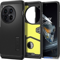 Чехол для телефона Spigen Tough Armor для OnePlus 12 ACS07376 (черный) - фото