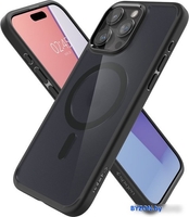Чехол для телефона Spigen Ultra Hybrid (MagFit) для iPhone 15 Pro ACS06720 (черный) - фото2