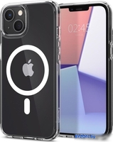 Чехол для телефона Spigen Ultra Hybrid Mag (MagFit) для iPhone 13 ACS03528 (белый) - фото