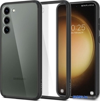 Чехол для телефона Spigen Ultra Hybrid для Galaxy S23 ACS05715 (черный) - фото