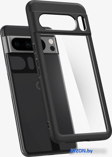 Чехол для телефона Spigen Ultra Hybrid для Google Pixel 8 Pro ACS06317 (черный) Чехол для телефона Spigen Ultra Hybrid для Google Pixel 8 Pro ACS06317 (черный)