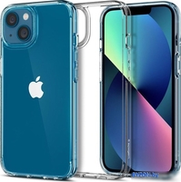 Чехол для телефона Spigen Ultra Hybrid для iPhone 13 ACS03522 (кристально-прозрачный) - фото