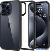 Чехол для телефона Spigen Ultra Hybrid для iPhone 15 Pro ACS06713 (черный) - фото