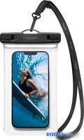 Чехол для телефона Spigen A601 Universal Waterproof AMP04526 (прозрачный) - фото