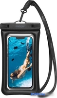 Чехол для телефона Spigen A610 Universal Waterproof Float AMP04529 (черный) - фото