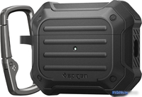 Чехол Spigen Tough Armor Mag ACS05480 (для AirPods Pro 2/1, черный) - фото, картинка Чехол Spigen Tough Armor Mag ACS05480 (для AirPods Pro 2/1, черный) - фото