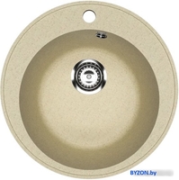 Кухонная мойка Practik PR-M 475-002 (слоновая кость) - фото
