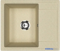 Кухонная мойка Practik PR-M 575-002 (слоновая кость) - фото