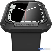 Чехол Spigen Tough Armor для Apple Watch (45 мм) ACS04183 (черный) - фото2