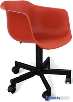 Офисный стул Sheffilton SHT-ST31/S120М (красный/черный муар) - фото
