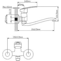 Смеситель Wisent WP46027 - фото2