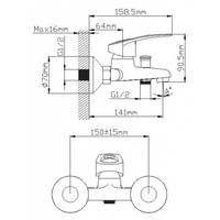 Смеситель Wisent WP30027 - фото2
