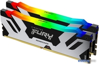 Оперативная память Kingston FURY Renegade RGB 2x48ГБ DDR5 6400МГц KF564C32RSAK2-96 - фото
