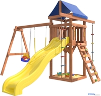 Игровой комплекс National Tree Company С качелями 3 в 1 и гибкими подвесными IgroWoods ДП-15 - фото2