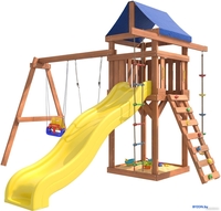 Игровой комплекс National Tree Company С качелями лодочка и качелями 3 в 1 IgroWoods ДП-5 - фото2
