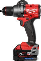 Дрель-шуруповерт Milwaukee M18 FUEL M18FDD3-502X 4933479863 (с 2-мя АКБ 5 Ач, кейс) - фото2