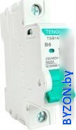 Выключатель нагрузки Tengen TGB1N-63, 1P, 6A, 6kA, 1M TGB1N-63-1-06B - фото