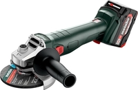 Угловая шлифмашина Metabo W 18 L 9-125 602247510 (с 2-мя АКБ, кейс) - фото2