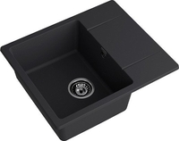 Кухонная мойка GranFest Urban GF-UR-258L (черный) - фото2
