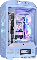 Корпус Thermaltake The Tower 300 Hydrangea Blue CA-1Y4-00SFWN-00 - фото