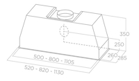Кухонная вытяжка Elica Ct35 Pro IX/A/90 PRF0183209 - фото2