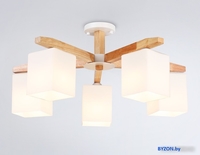 Люстра средней высоты Ambrella TR83118/5 WH/LW - фото
