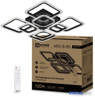 Припотолочная люстра In Home Elegant ARIS-B-BG 4690612043265 - фото2