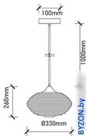 Подвесная люстра V-TAC SKU-3880 - фото2