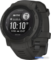 Умные часы Garmin Instinct 2 Solar (черный) - фото