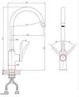 Смеситель A-Five A5-0624 - фото2