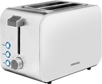 Тостер CENTEK CT-1422 (белый/серебристый) - фото