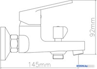 Смеситель Voda Level LV54acs - фото2