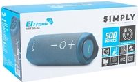 Беспроводная колонка Eltronic 30-04 Simply (темно-синий) - фото2