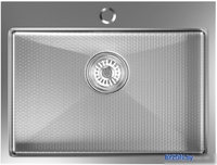 Кухонная мойка Mixline Pro 552932 (сатин, с сифоном) - фото