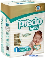 Подгузники Predo Baby №1 2-5 кг (13 шт) - фото