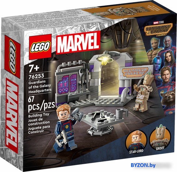 Конструктор LEGO Marvel Super Heroes 76253 Штаб-квартира Стражей Галактики Конструктор LEGO Marvel Super Heroes 76253 Штаб-квартира Стражей Галактики