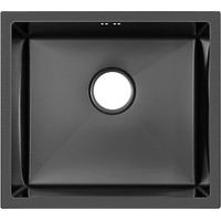 Кухонная мойка ARFEKA ECO AR 450*450 BLACK PVD NANO - фото