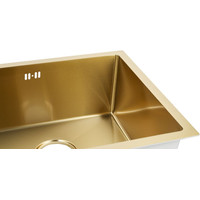 Кухонная мойка ARFEKA ECO AR 450*450 GOLD PVD NANO - фото2